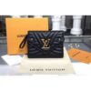 Louis Vuitton Replica M63427 LV Replica New Wave Compact Wallet Calf leather Black