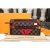 Louis Vuitton Replica M63490 LV Replica Zippy Wallet Transformed Damier canvas