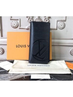 Louis Vuitton Replica M63511 Epi Leather Brazza Wallet Black