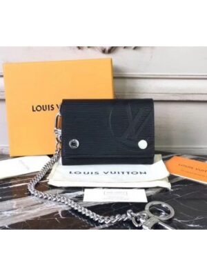 Louis Vuitton Replica M63518 Rivets Chain Epi Leather Wallet