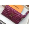 Louis Vuitton Replica M63729 LV Replica New Wave Long Wallet Wine