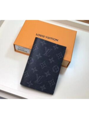 Louis Vuitton Replica M64501 LV Replica Monogram Eclipse Canvas Passport Cover