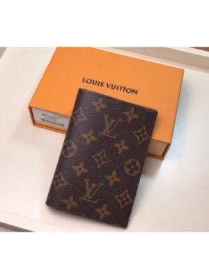 Louis Vuitton Replica M64502 LV Replica Monogram Canvas Passport Cover