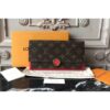 Louis Vuitton Replica M64585 Flore Monogram Canvas Wallet Red