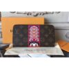 Louis Vuitton Replica M67258 Zippy Wallet Monogram Reverse Canvas