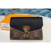 Louis Vuitton Replica M67479 LV Replica Pallas Compact Wallet Monogram Canvas And Black Calf Leather