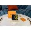 Louis Vuitton Replica M67907 LV Replica Multiple Wallet Black Epi Leather