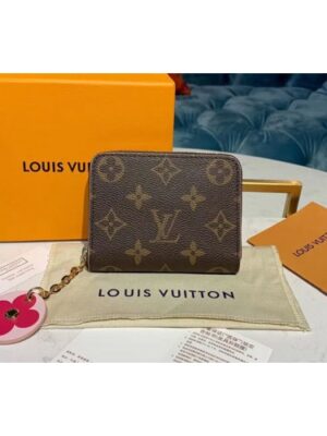 Louis Vuitton Replica M68312 LV Replica Zippy Coin Purse Monogram Canvas Pink