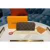 Louis Vuitton Replica M68314 LV Replica Clemence Wallets Monogram Canvas Red