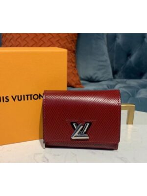 Louis Vuitton Replica M68607 LV Replica Twist XS Wallet Cherry Epi leather