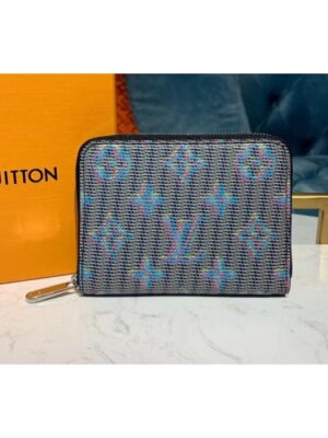 Louis Vuitton Replica M68663 LV Replica Zippy Coin Purse Monogram LV Replica Pop Blue