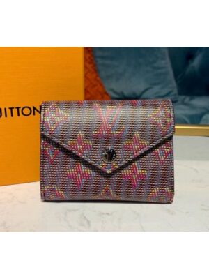 Louis Vuitton Replica M68673 LV Replica Zoe Wallet Monogram LV Replica Pop Pink