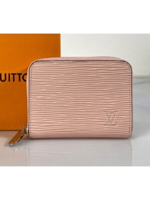 Louis Vuitton Replica M68759 LV Replica Zippy coin purse in Pink Epi Leather