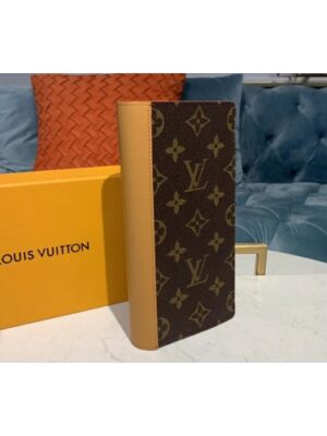 Louis Vuitton Replica M69029 LV Replica Brazza Wallet Monogram canvas With leather lining