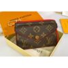 Louis Vuitton Replica M69431 LV Replica Card Holder Recto Verso in Monogram canvas with Cherry Red