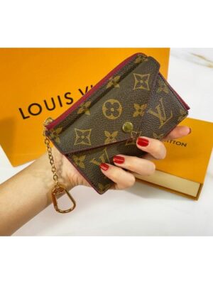 Louis Vuitton Replica M69431 LV Replica Card Holder Recto Verso in Monogram canvas with Red