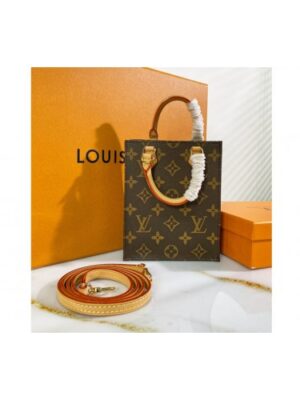 Louis Vuitton Replica M69442 LV Replica Petit Sac Plat bag in Monogram canvas