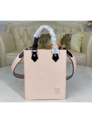 Louis Vuitton Replica M69575 LV Replica Petit Sac Plat bag in Pink Epi leather