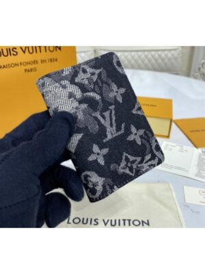 Louis Vuitton Replica M80025 LV Replica Pocket Organizer Wallet in Monogram Tapestry coated canvas