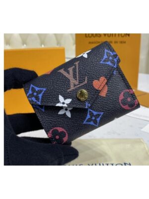 Louis Vuitton Replica M80278 LV Replica Game On Zoé wallet in Black Transformed Game On canvas