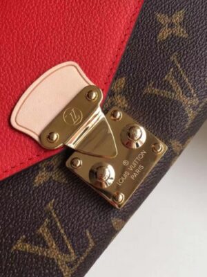 Louis Vuitton Replica MONOGRAM CANVAS Pallas WALLET M58414 Red(1c108-711313)