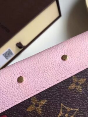 Louis Vuitton Replica MONOGRAM CANVAS Pallas WALLET M58414 ballet pink(1c108-711312)