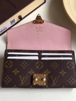 Louis Vuitton Replica MONOGRAM CANVAS Pallas WALLET M58414 ballet pink(1c108-711312)