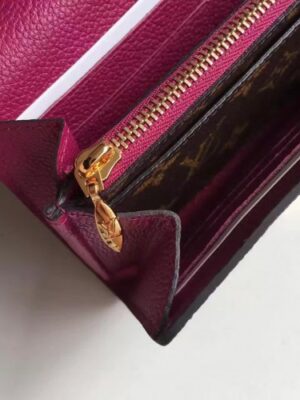 Louis Vuitton Replica MONOGRAM CANVAS Pallas WALLET M58414 purple(1c108-711311)