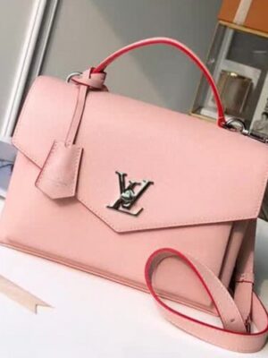 Louis Vuitton Replica MONOGRAM EMPREINTE MY LOCKME SHOULDER BAG M54878 PINK