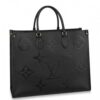 Louis Vuitton Replica MONOGRAM EMPREINTE ONTHEGO TOTE BAG BLACK M44925