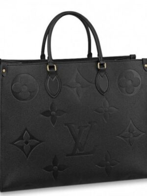 Louis Vuitton Replica MONOGRAM EMPREINTE ONTHEGO TOTE BAG BLACK M44925