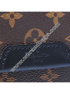 Louis Vuitton Replica MONOGRAM MACASSAR CANVAS BASS PM SHOULDER BAG