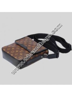 Louis Vuitton Replica MONOGRAM MACASSAR CANVAS BASS PM SHOULDER BAG