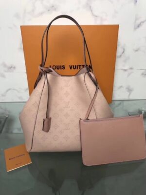 Louis Vuitton Replica Mahina Hina MM Tote M53140 Beige 2018