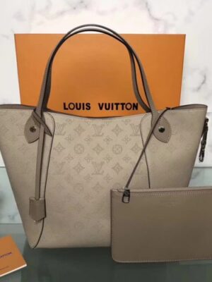 Louis Vuitton Replica Mahina Hina MM Tote M54354 Pale Grey 2018