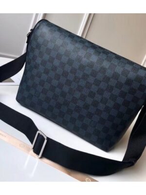 Louis Vuitton Replica Matchpoint Messenger Bag N40010 Damier Cobalt Canvas 2018