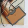 Louis Vuitton Replica Men's Cosmos ID Holder M63234 Monogram Titanium Canvas