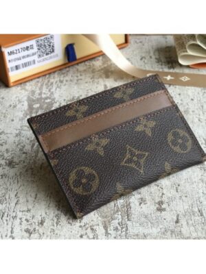 Louis Vuitton Replica Men's Double Card Holder M62170 Monogram Canvas