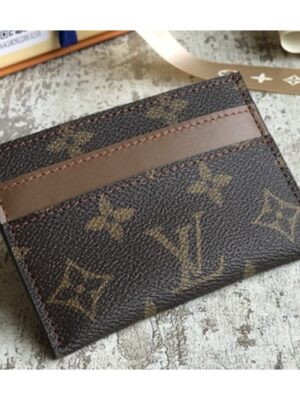 Louis Vuitton Replica Men's Double Card Holder M62170 Monogram Canvas