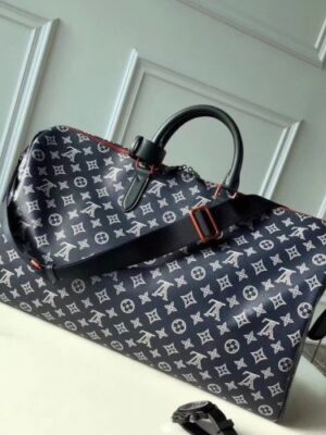 Louis Vuitton Replica Men's Keepall Bandoulière 50 M43684 Ombre Monogram Canvas