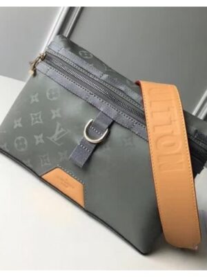 Louis Vuitton Replica Men's Messenger M43889 Monogram Titanium Canvas 2018