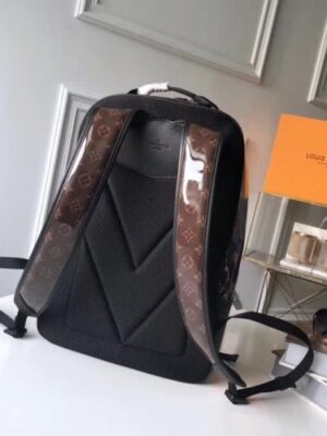 Louis Vuitton Replica Men’s Monogram Titanium Backpack GM M43881 Brown 2018