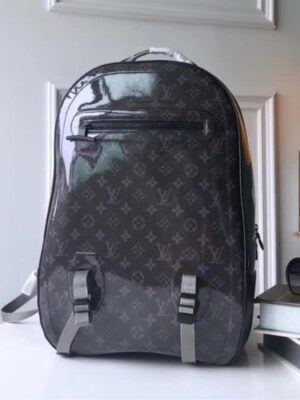 Louis Vuitton Replica Men’s Monogram Titanium Backpack GM M43881 Grey 2018