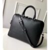 Louis Vuitton Replica Men's Oliver Briefcase in Epi Leather M51689 Black 2018