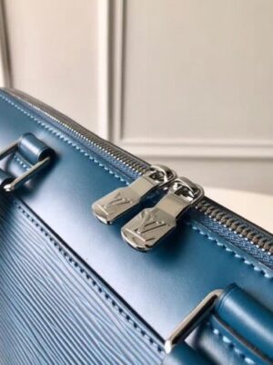 Louis Vuitton Replica Men's Oliver Briefcase in Epi Leather M51691 Blue Oxford 2018