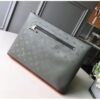 Louis Vuitton Replica Men's Pochette Cosmos Clutch M63240 Monogram Titanium 2018