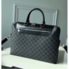 Louis Vuitton Replica Men's Porte-Documents Jour N48260 Monogram Graphite Canvas 2018