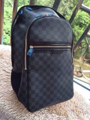 Louis Vuitton Replica Michael Damier Graphite Canvas Backpack