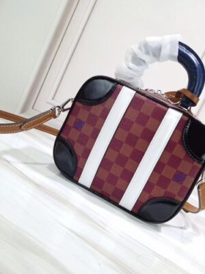 Louis Vuitton Replica Mini Luggage Bag Damier Ebene Canvas 2019