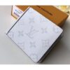 Louis Vuitton Replica Monogram Antarctica Canvas Multiple Wallet M30300 White 2019